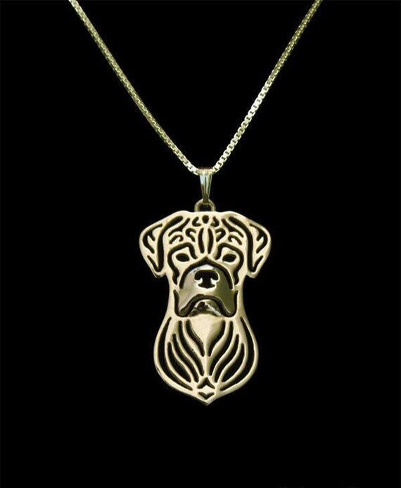 Boxer pendant & necklace