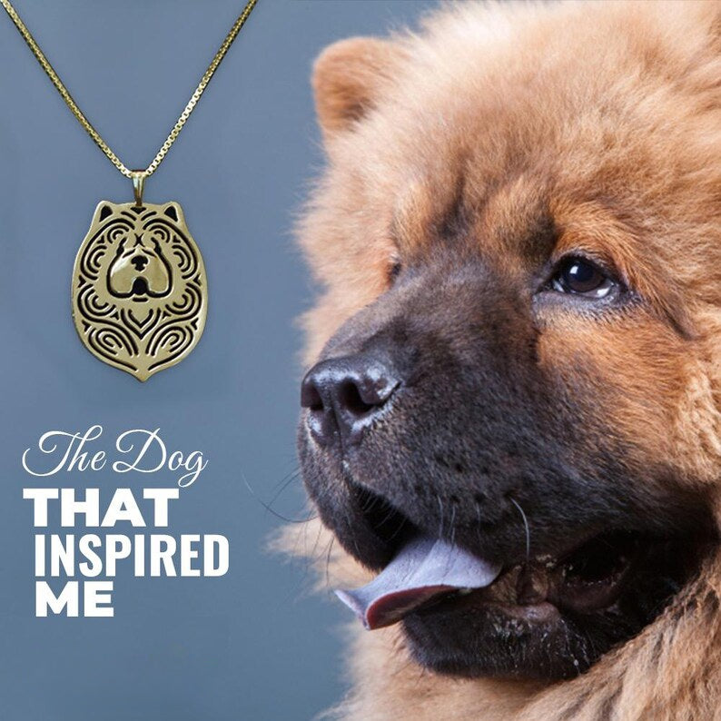Chow Chow necklace