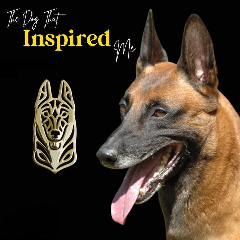 Belgian Malinois necklace