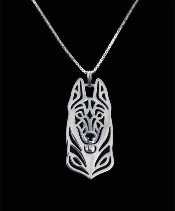Belgian Malinois necklace