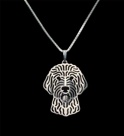 Goldendoodle necklace