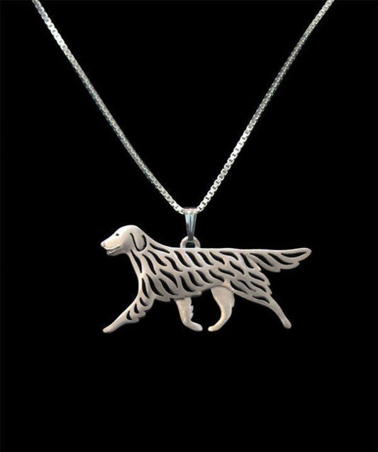 Flat Coated Retriever necklace