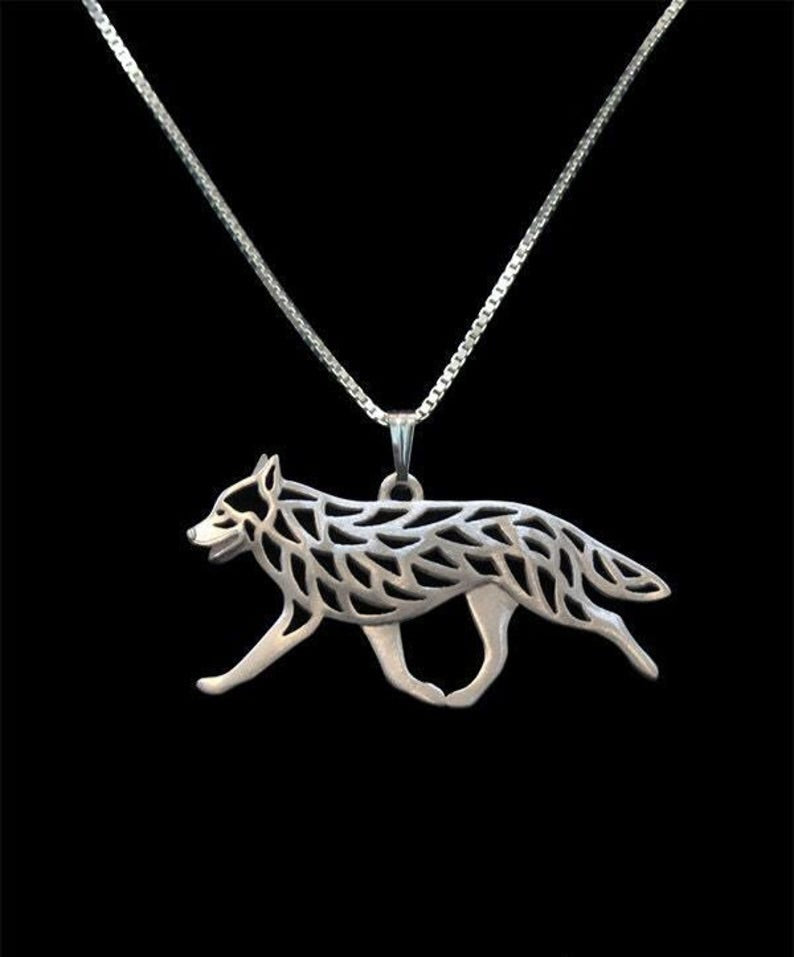 Australian Cattle dog pendant & chain