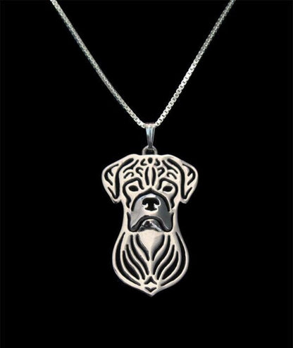 Boxer pendant & necklace