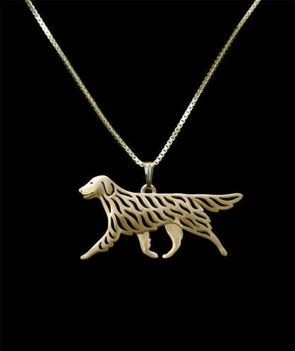 Flat Coated Retriever necklace