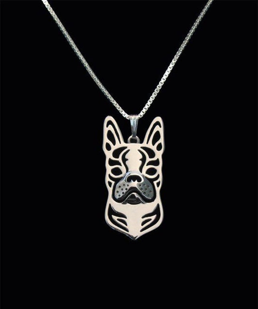 Boston Terrier necklace