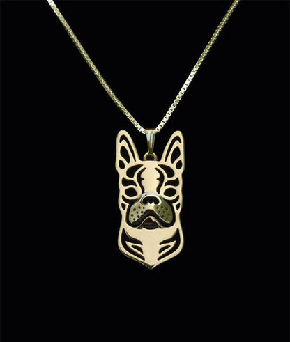Boston Terrier necklace